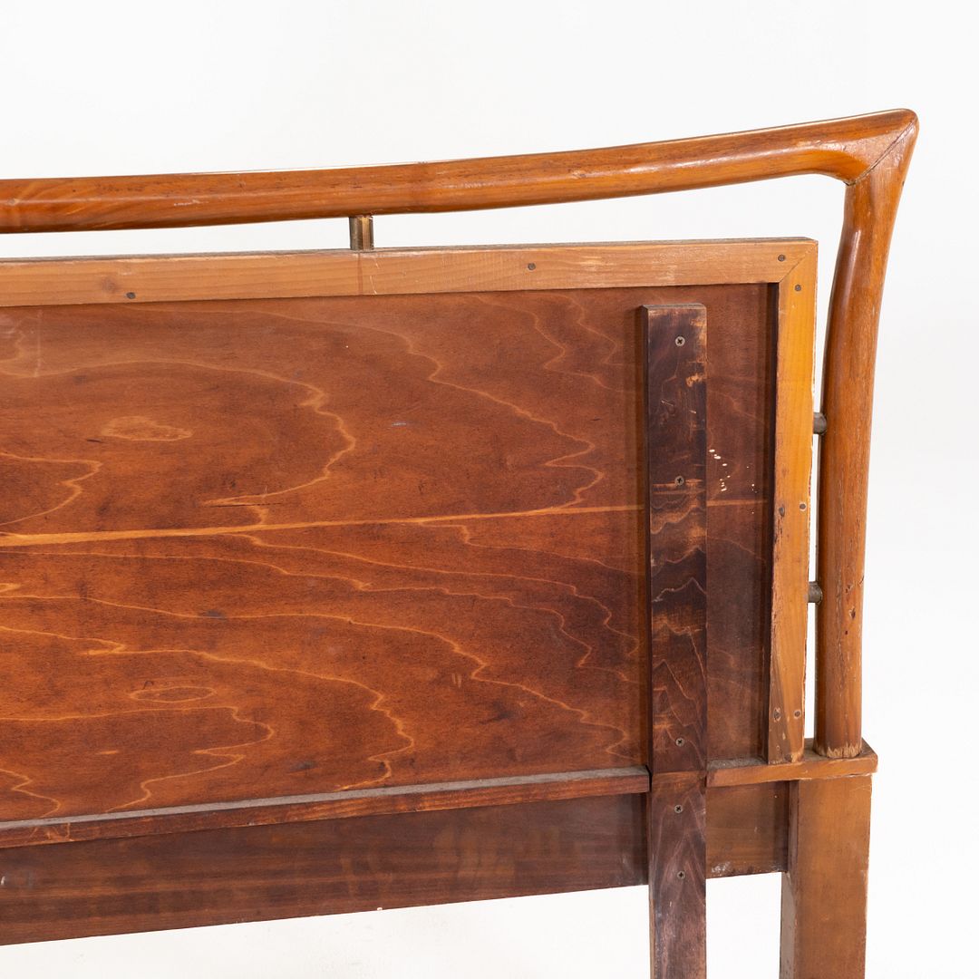 Walnut King Headboard