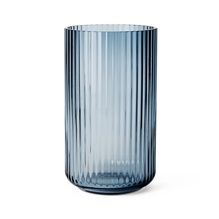 Lyngby Porcelaen Vase — Midnight Blue