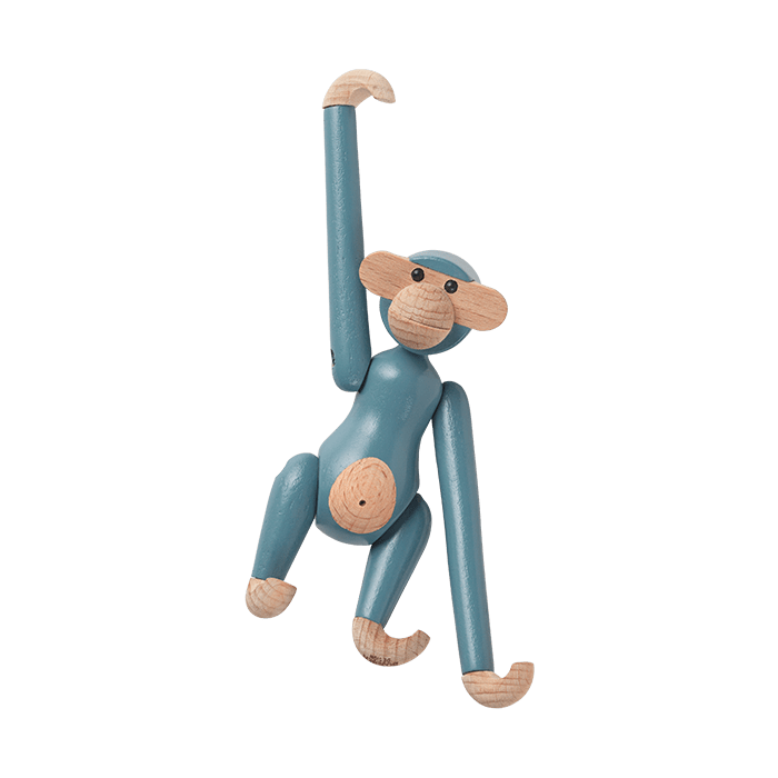 Vintage Monkey — Blue Mini