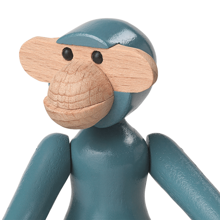 Vintage Monkey — Blue Mini