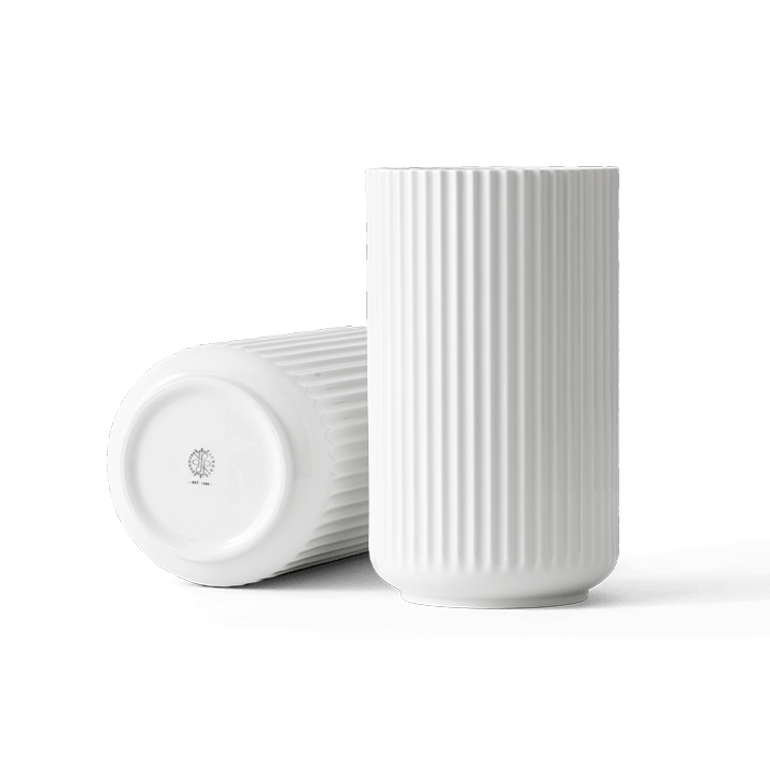 Lyngby Porcelaen Vase — White