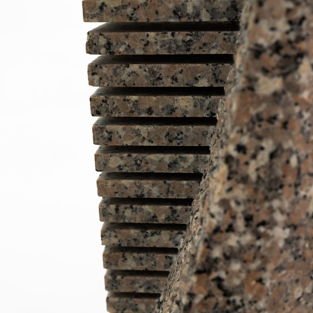 "Vanishing Edge Round" Sculpture