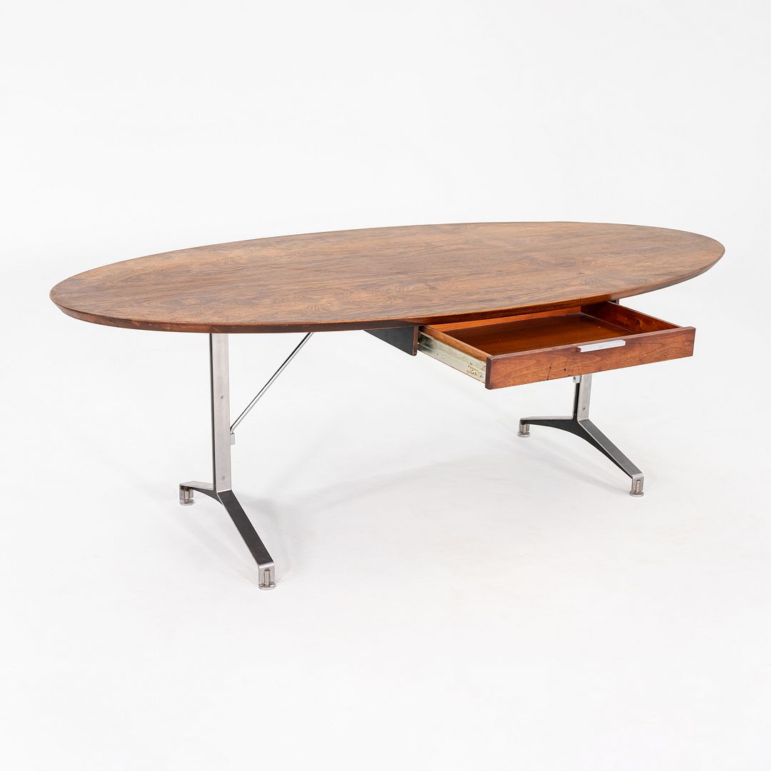 Oval Executive Desk