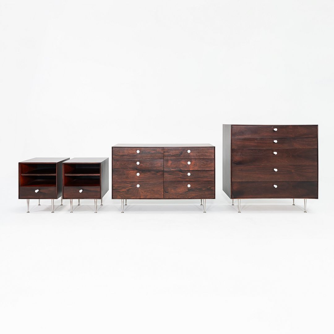 Thin Edge Rosewood 5-Drawer Dresser
