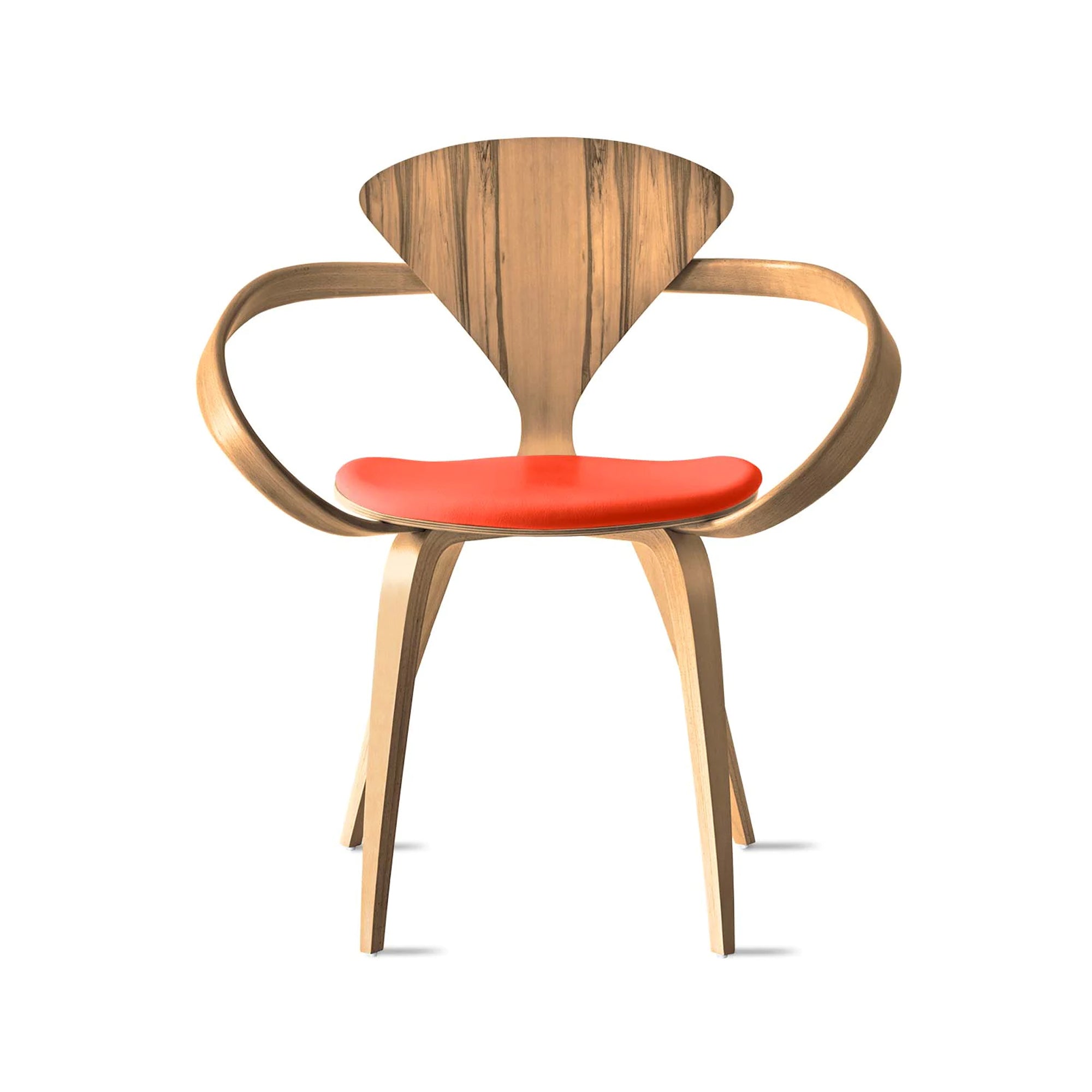 Cherner Armchair with Seat Pad