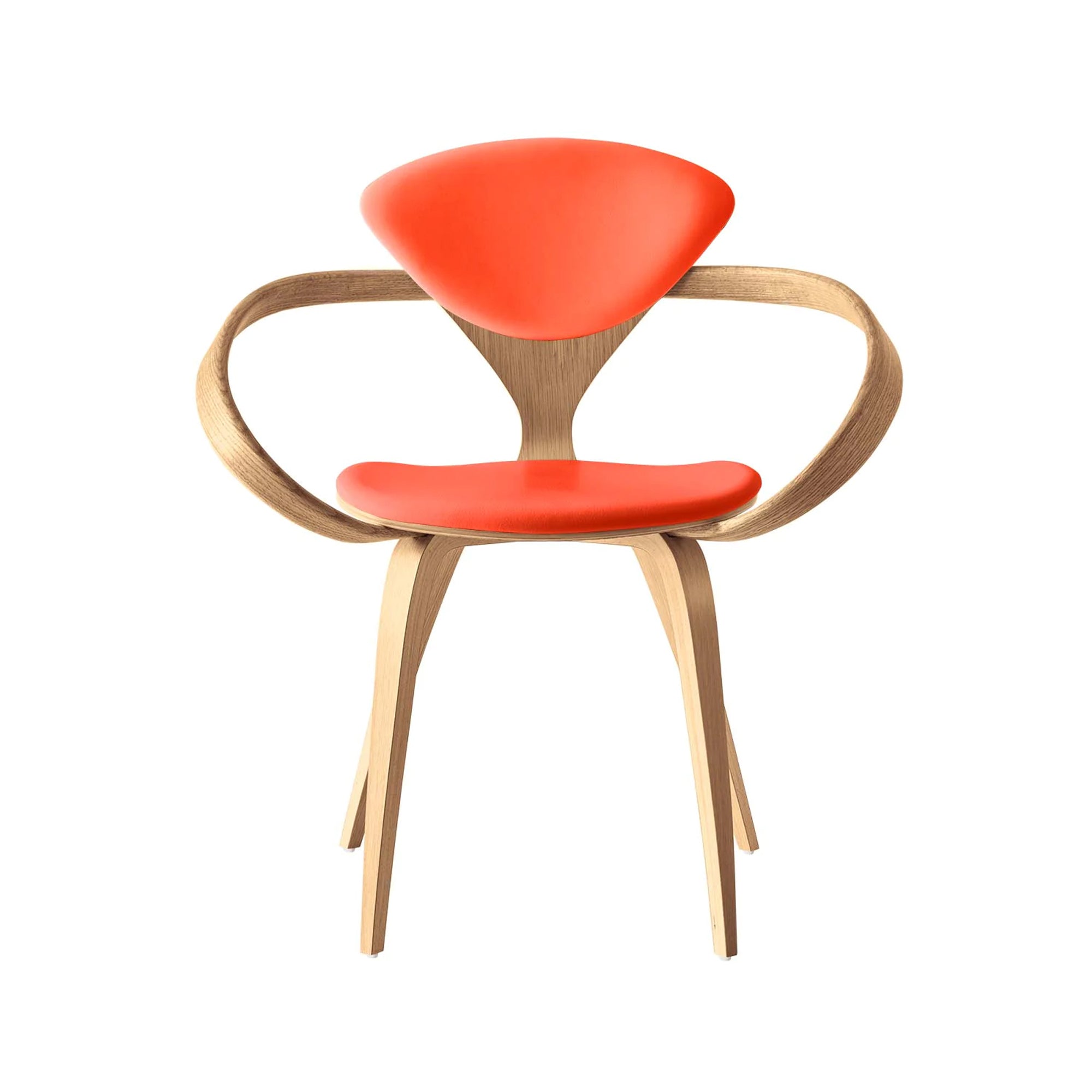 Cherner Armchair with Seat and Back Pads