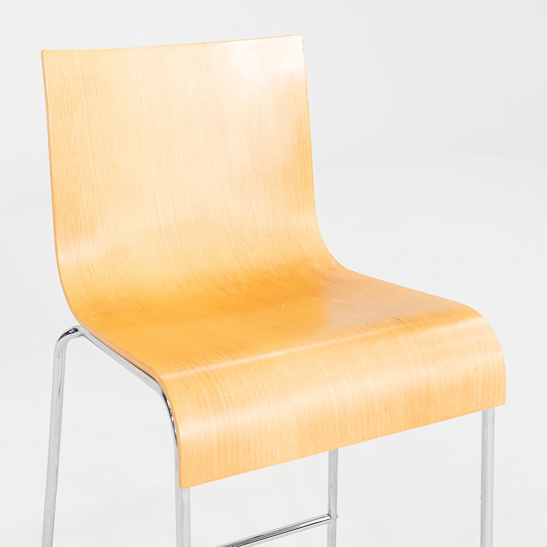 Compasso d'Oro Bentwood Counter Stool