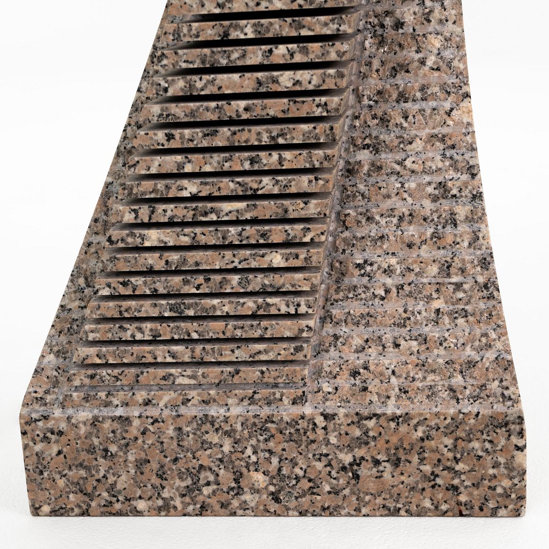 "Vanishing Edge Round" Sculpture