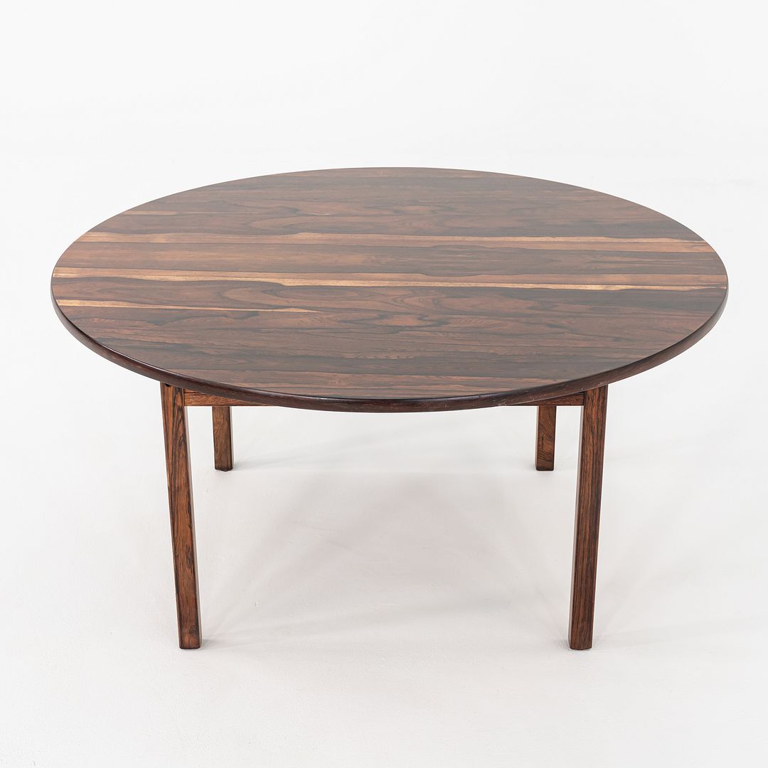 Round Rosewood Coffee Table