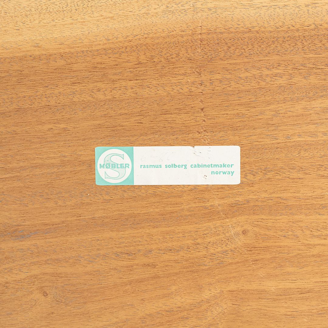 Round Rosewood Coffee Table
