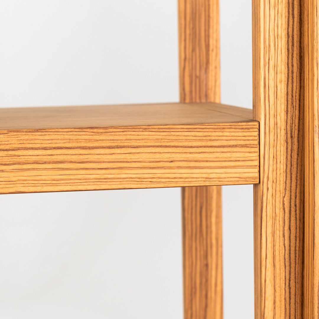 Zebrawood Bookshelf