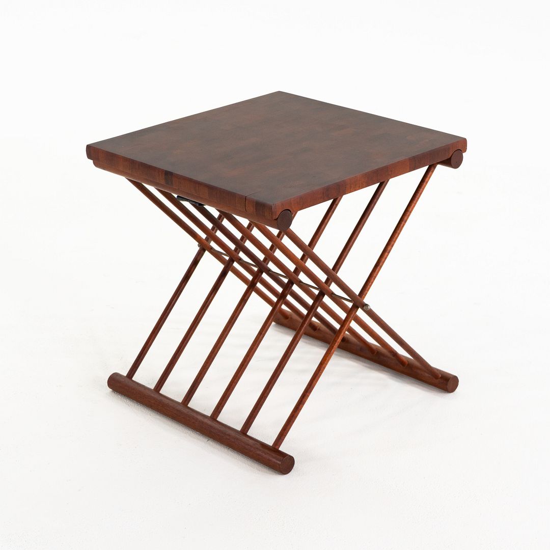 Campaign Folding Side Tables