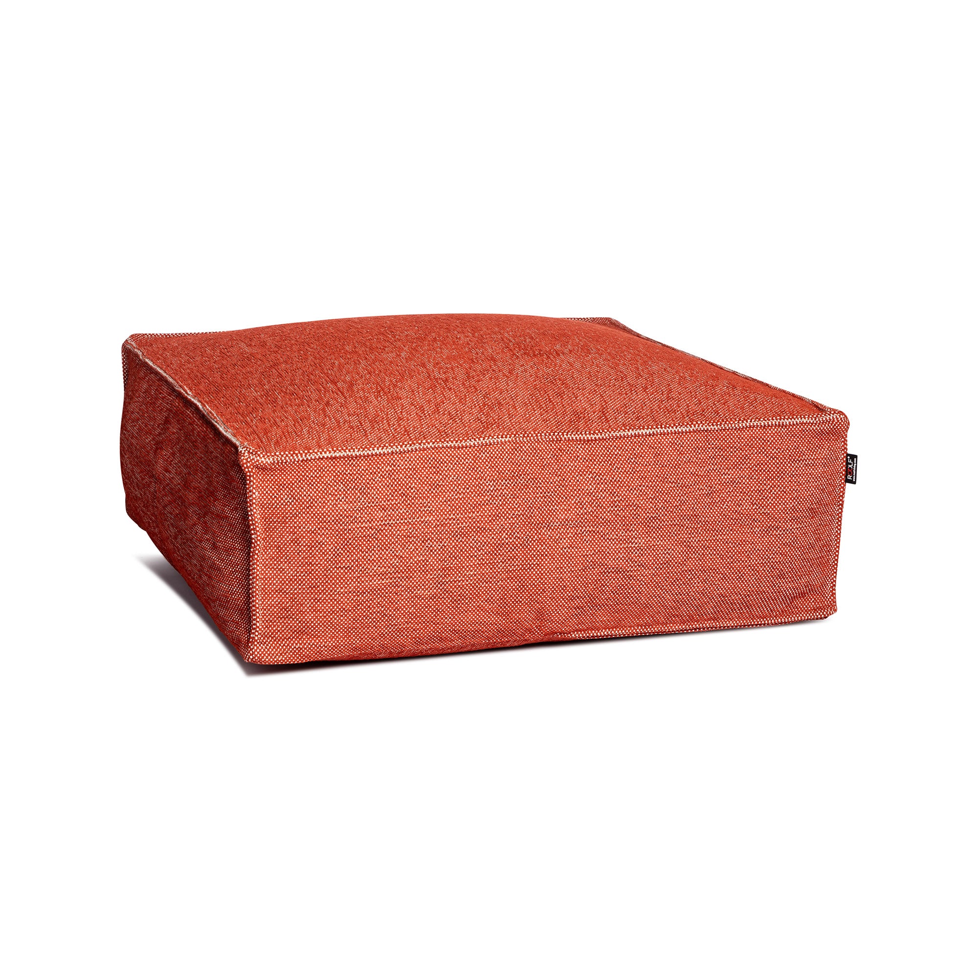Silky Square Pouf