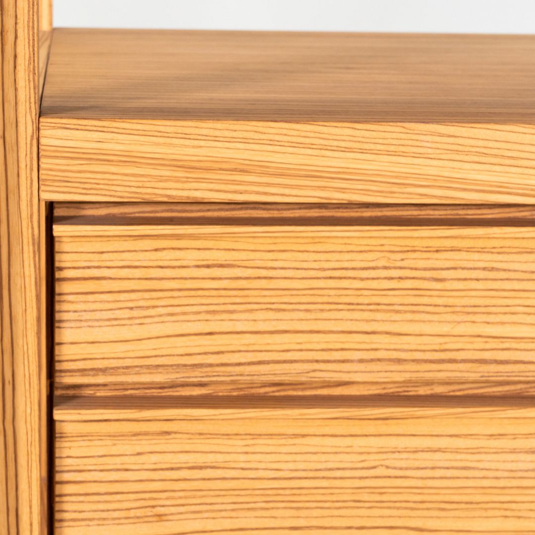 Zebrawood Bookshelf
