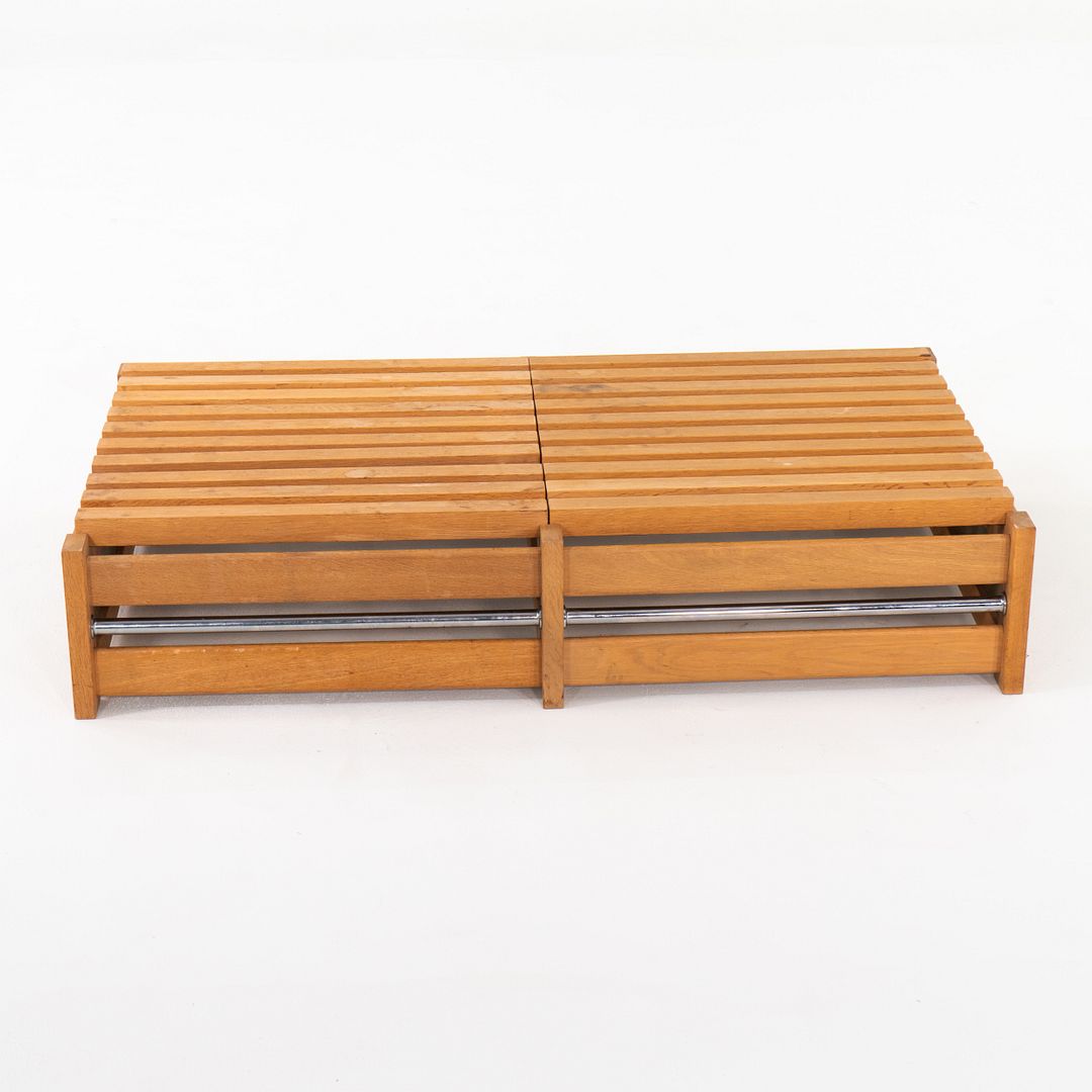 Wooden Slat Coffee Table