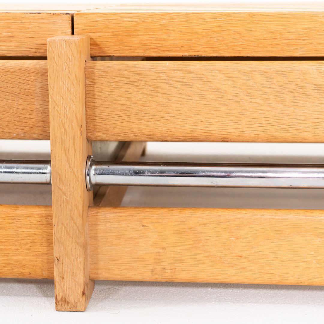 Wooden Slat Coffee Table