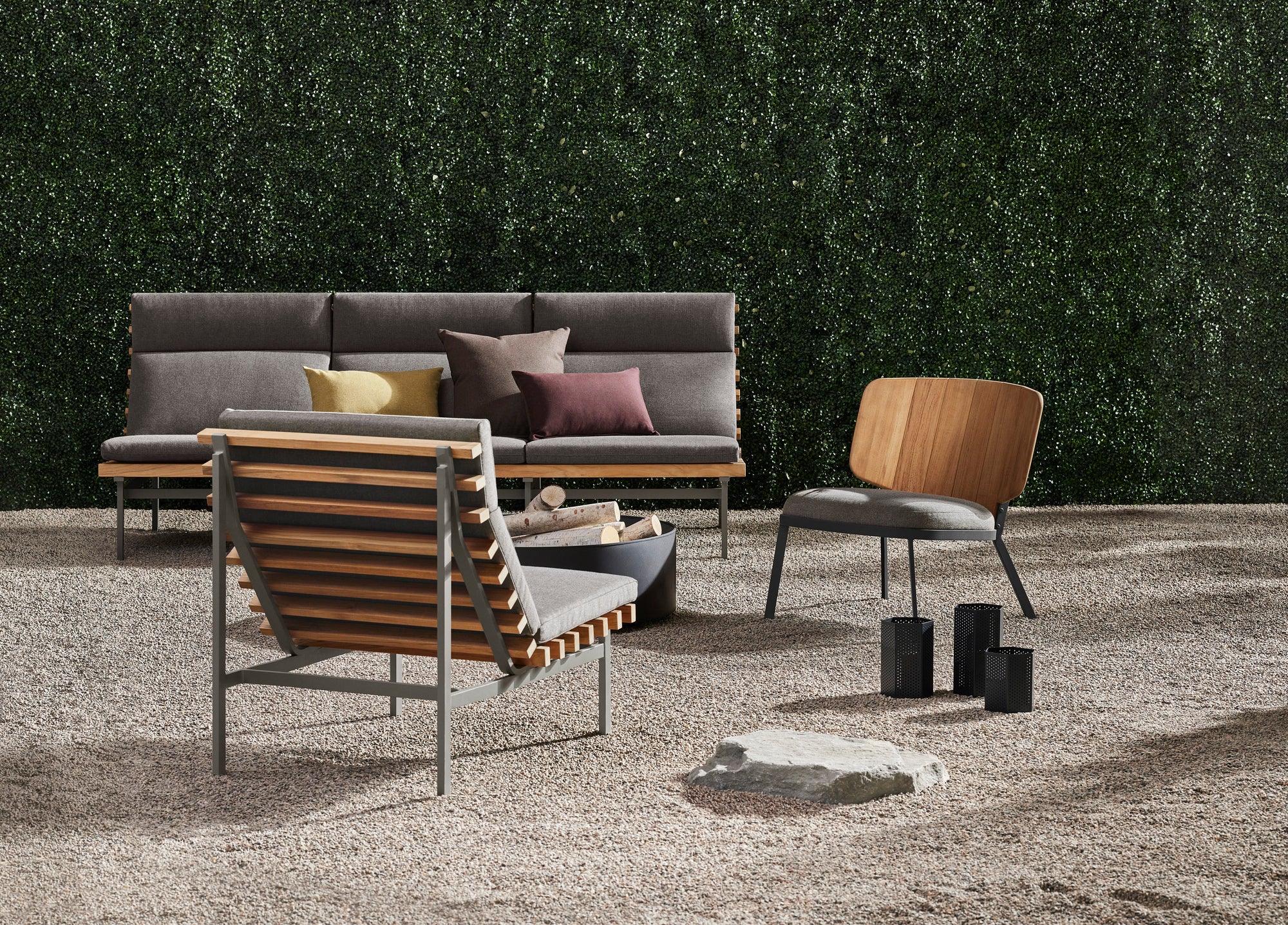 Low Fade Lounge Chair — Outdoor