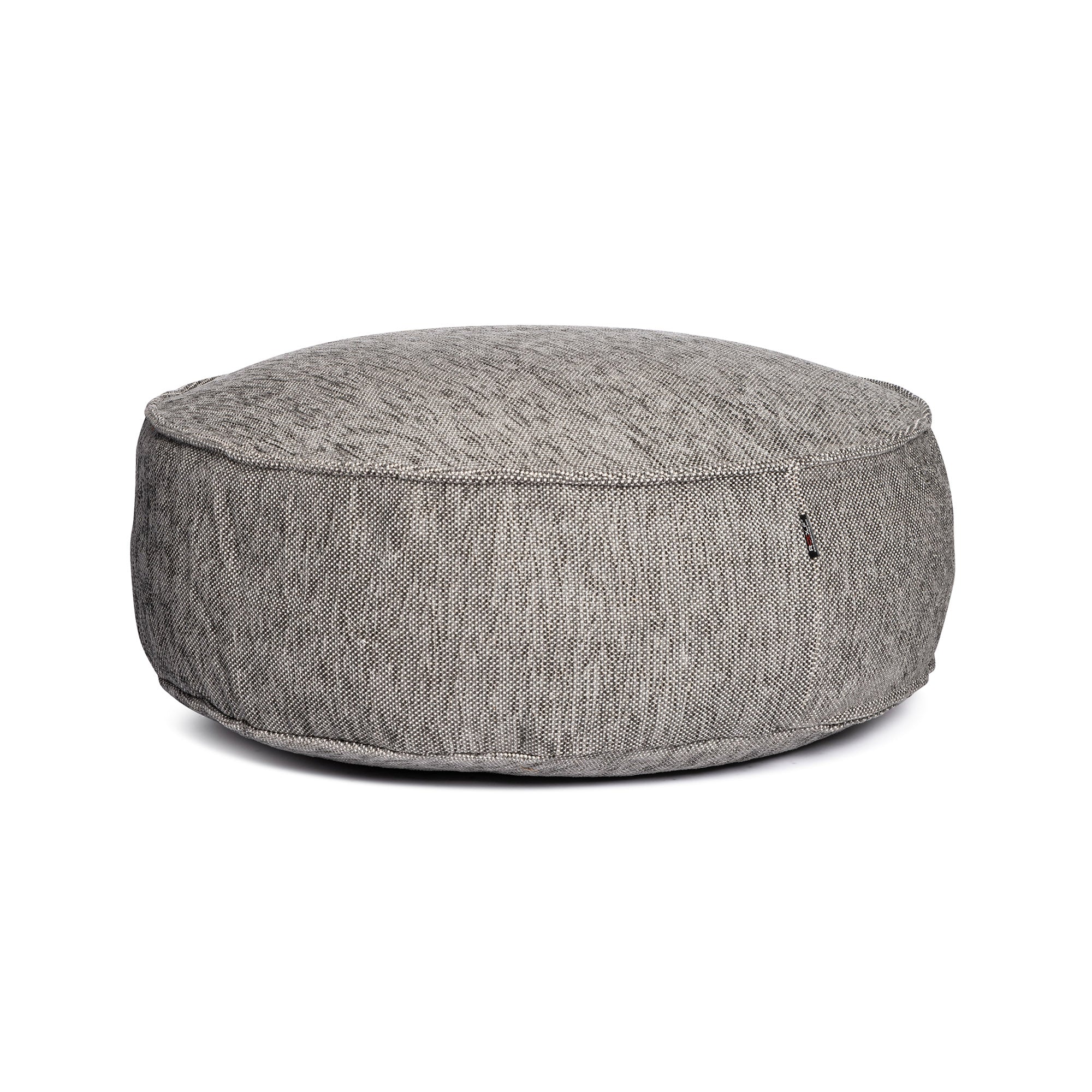 Silky Round Pouf