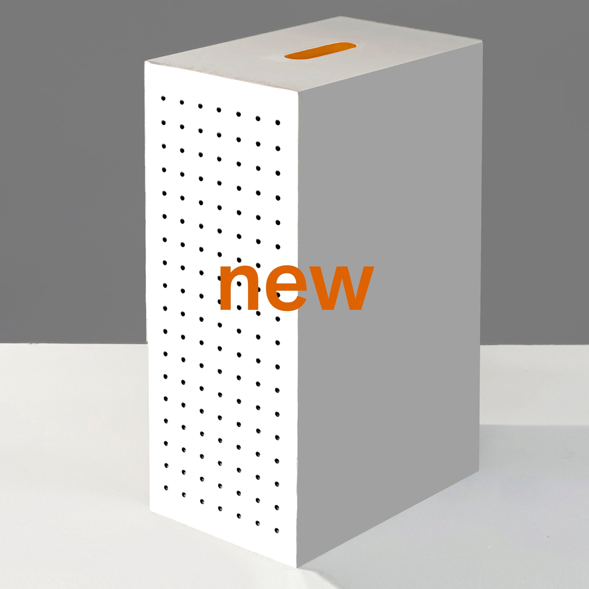 The Apple Box — ABS pegboard