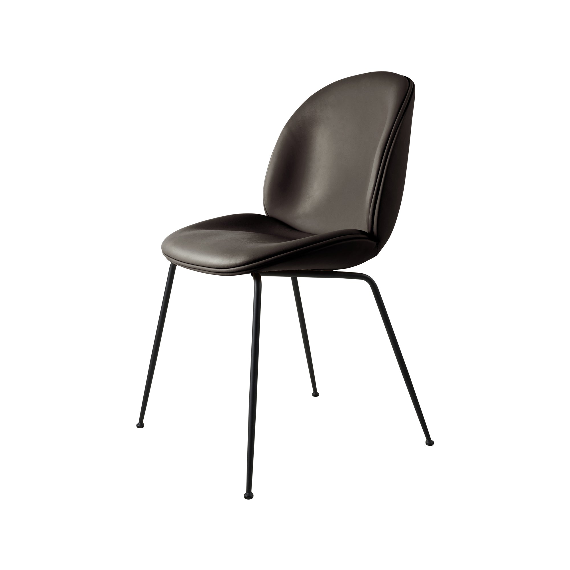 Beetle Dining Chair — Fully Upholstered with Conic Base
