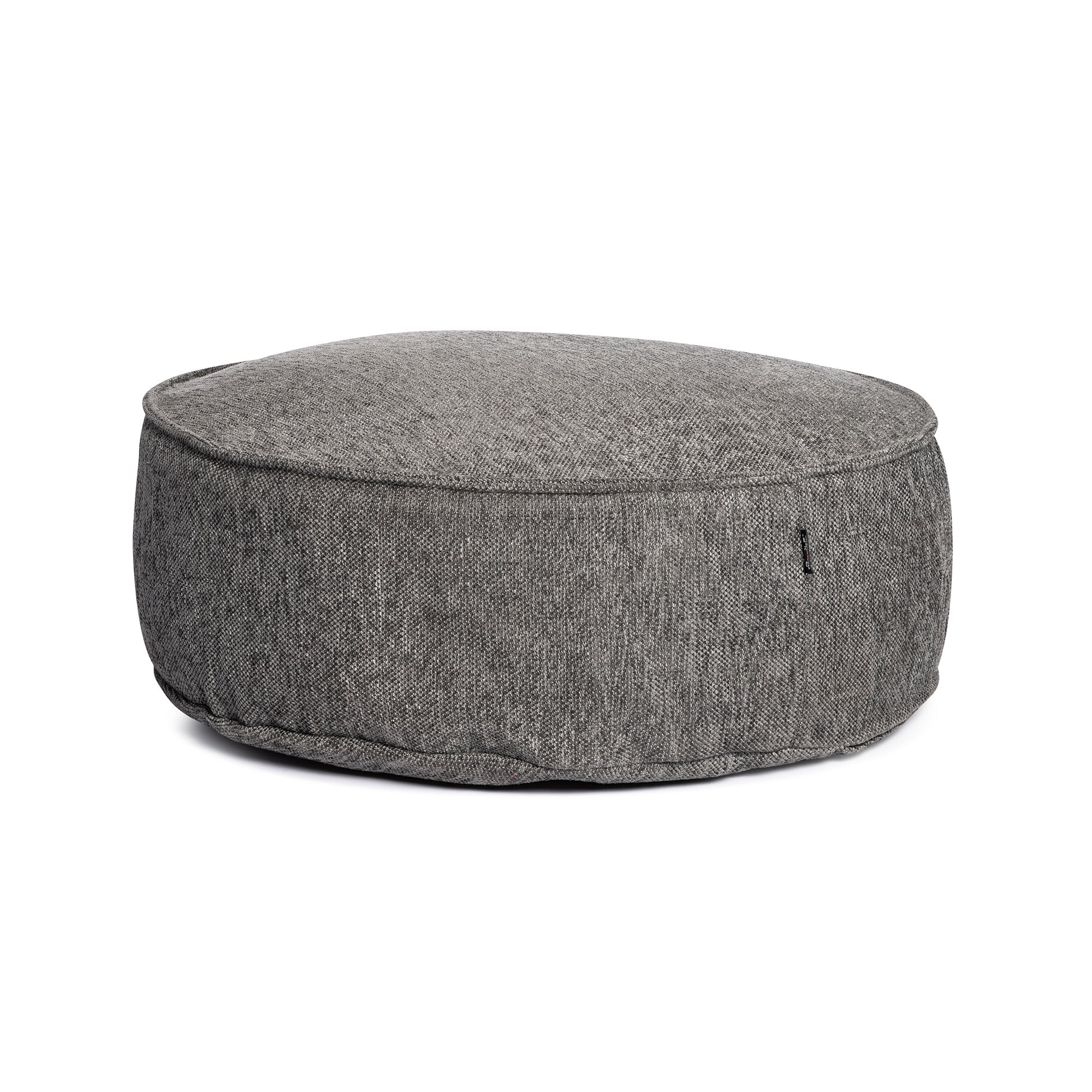Silky Round Pouf