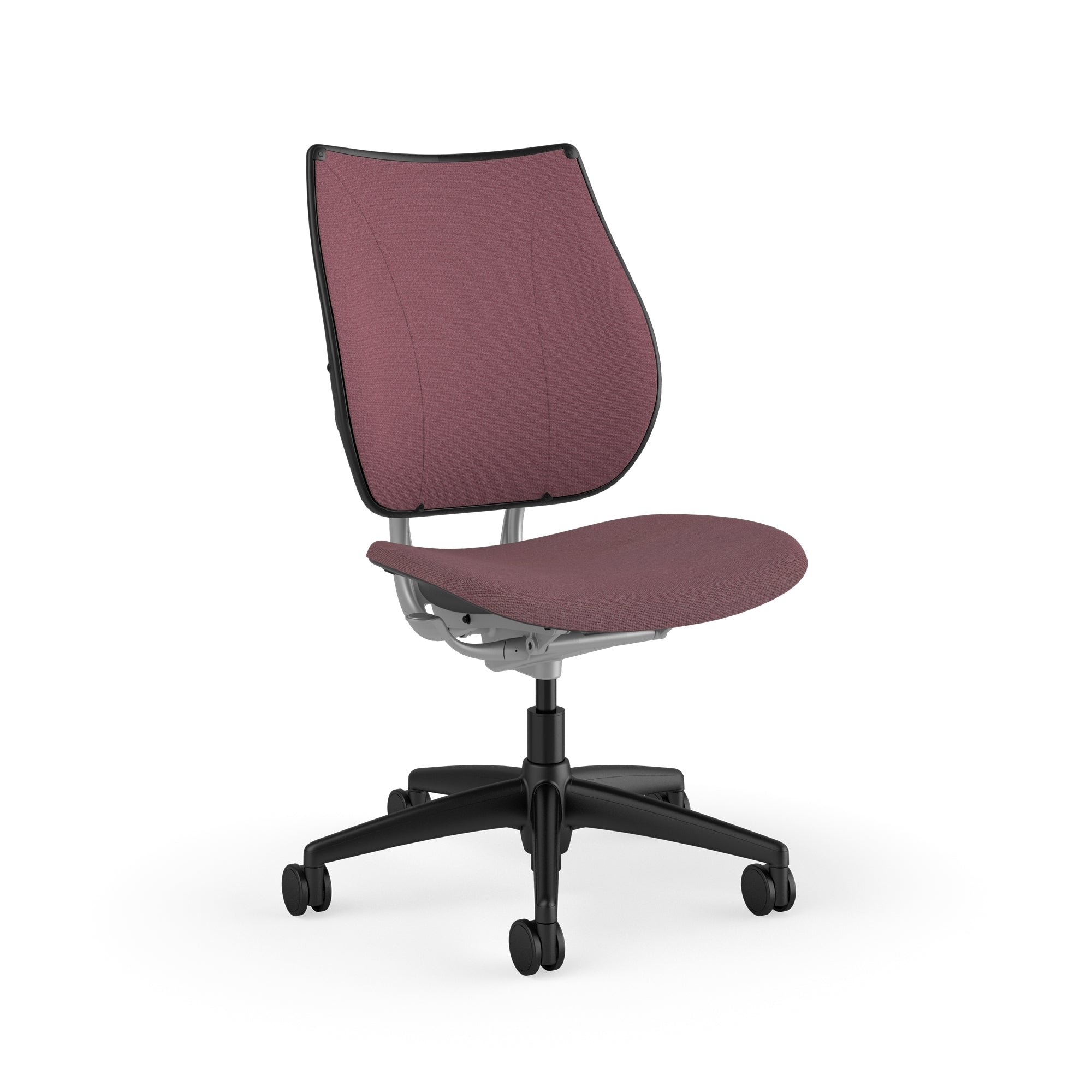 Liberty Task Chair With Upholstered Back — Armless