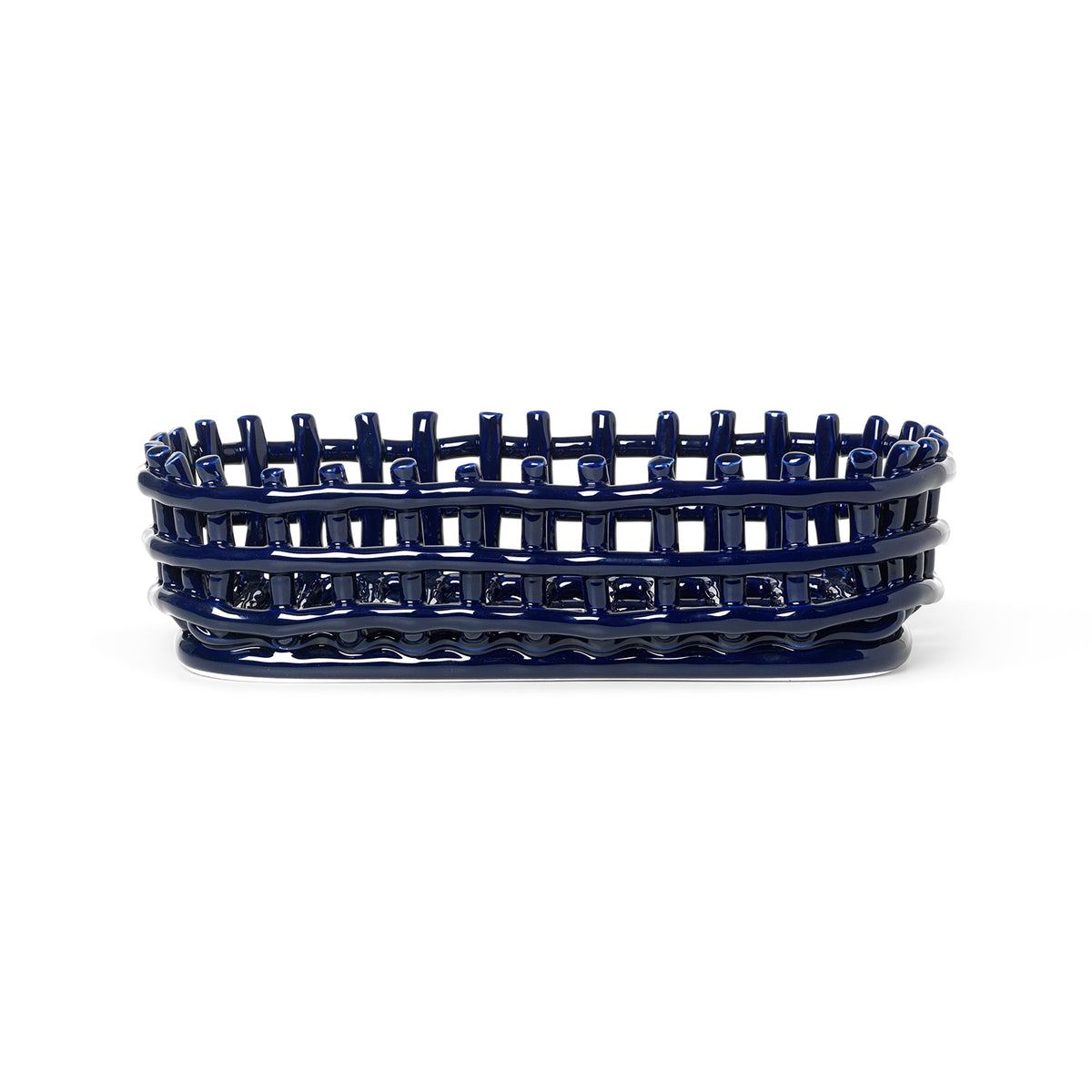 Ceramic Basket — Oval