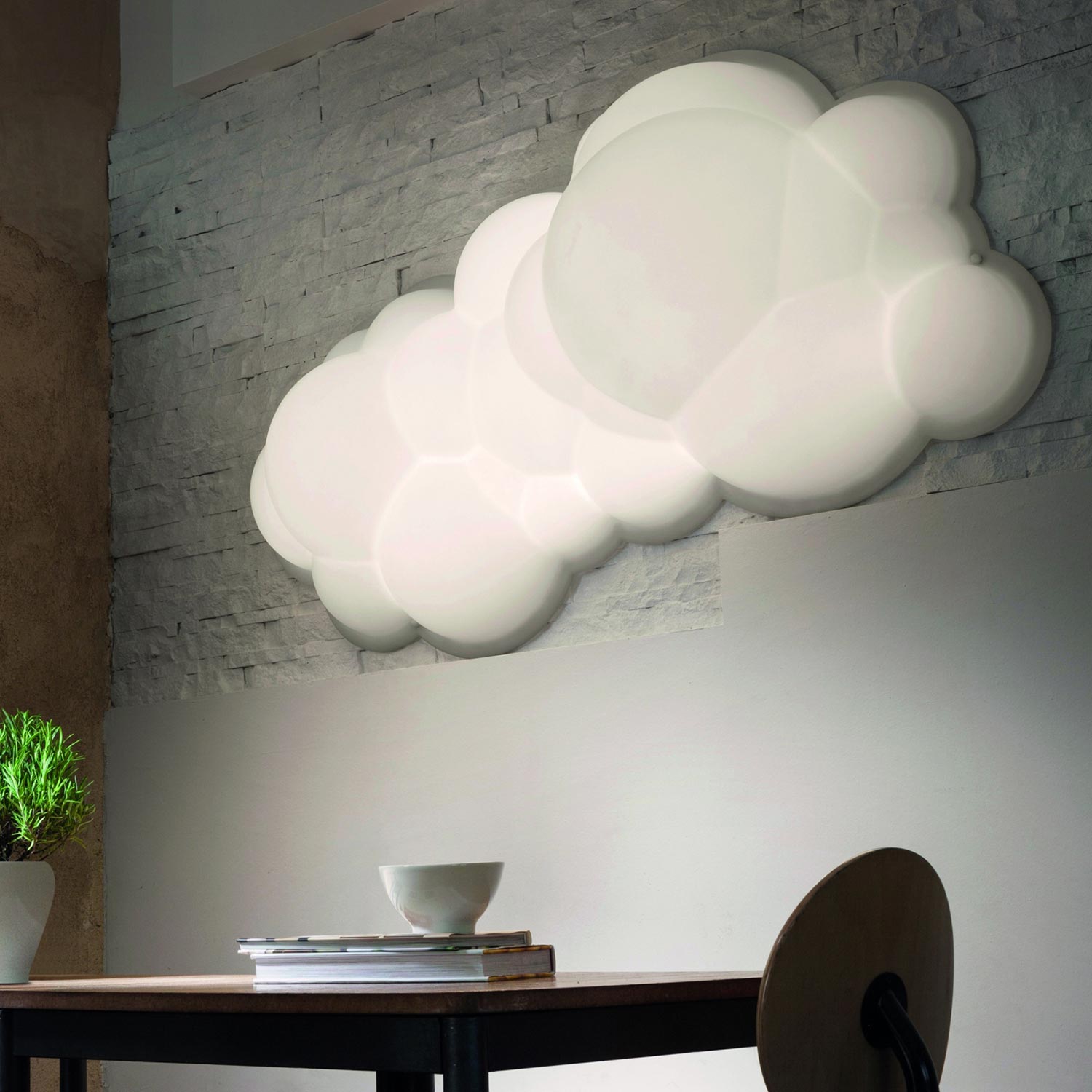 Nuvola Wall and Ceiling Lamp
