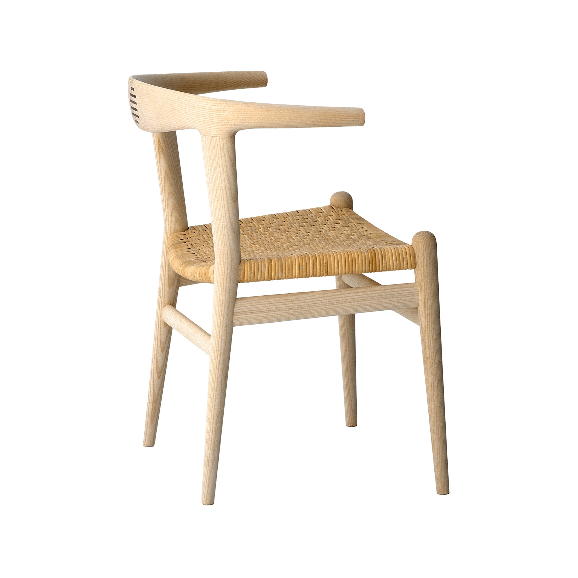 PP518 Bull Chair — Cane