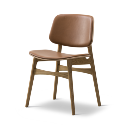 Søborg Chair — Wood Frame — Seat and Back Upholstered