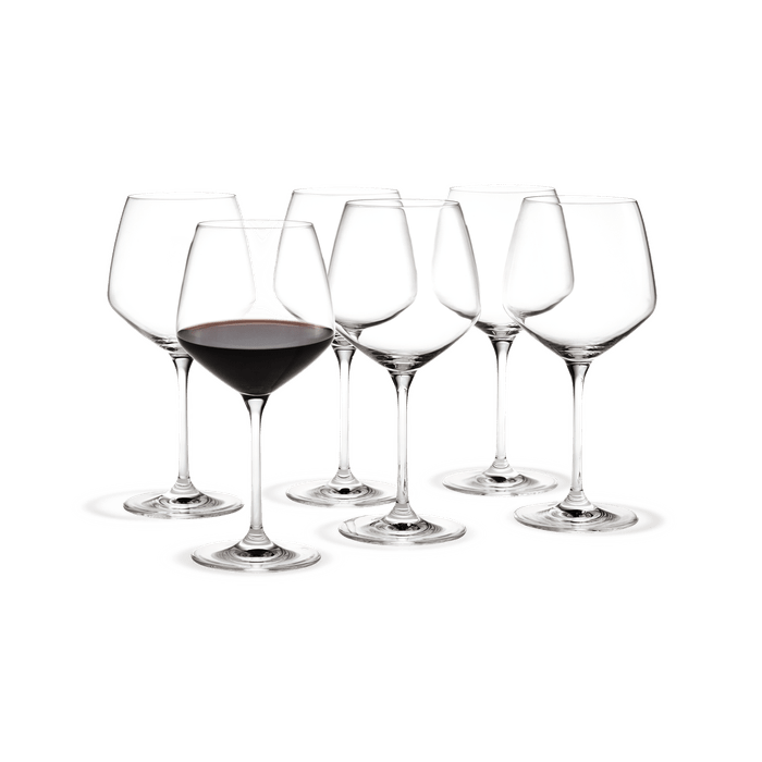 Perfection Burgundy Glass — Set of 6