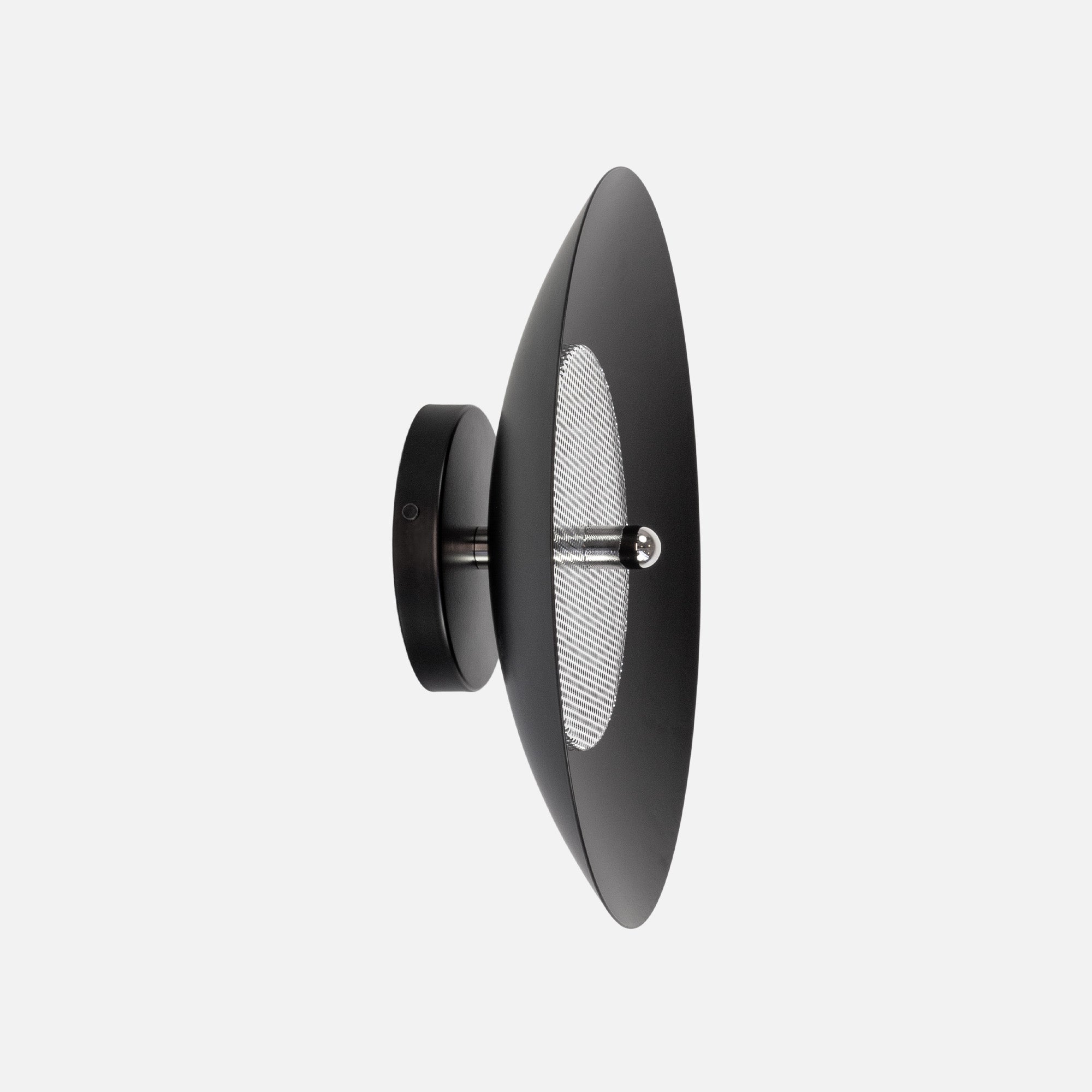 Signal Wall Sconce — Black & Nickel