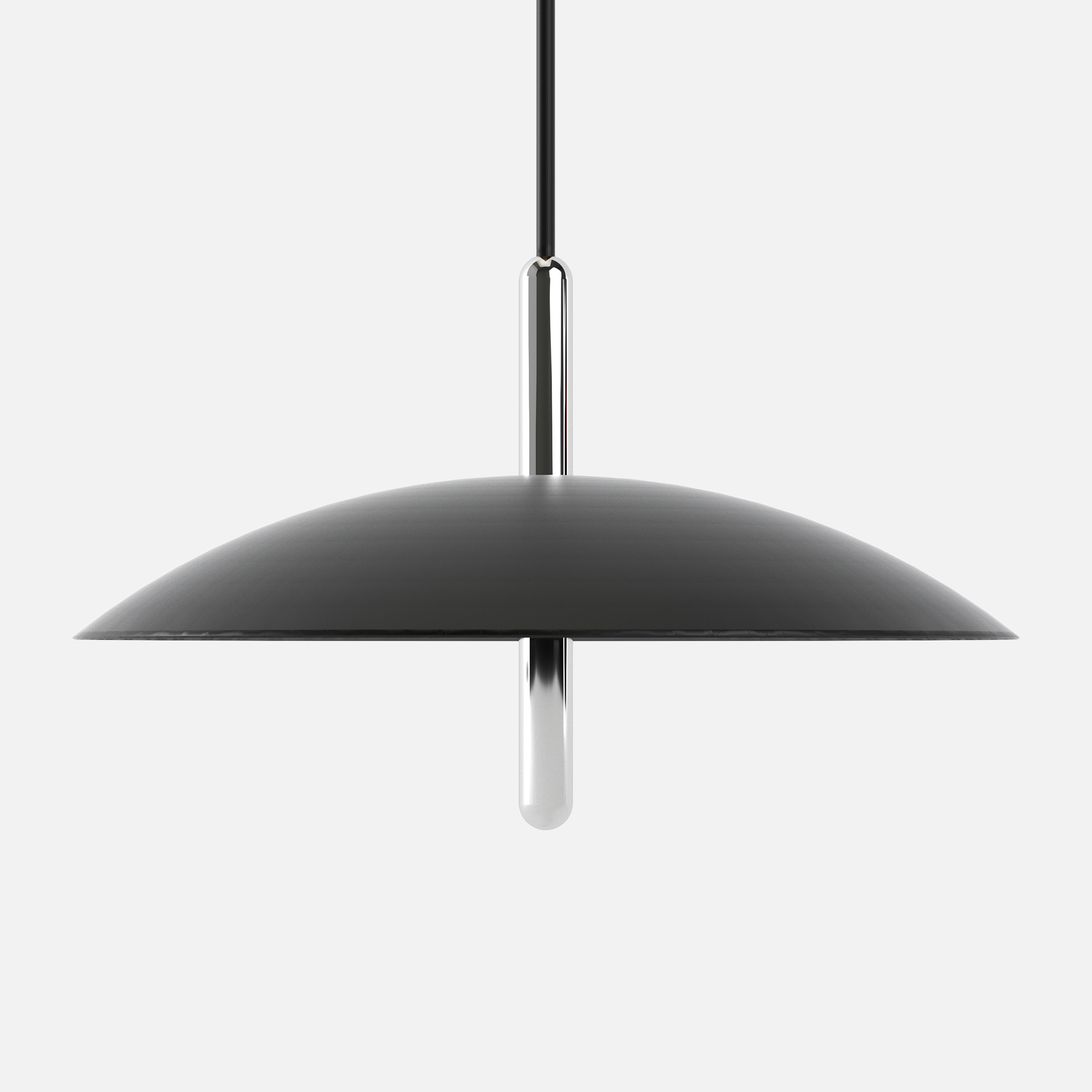 Signal Pendant Light — Black & Nickel