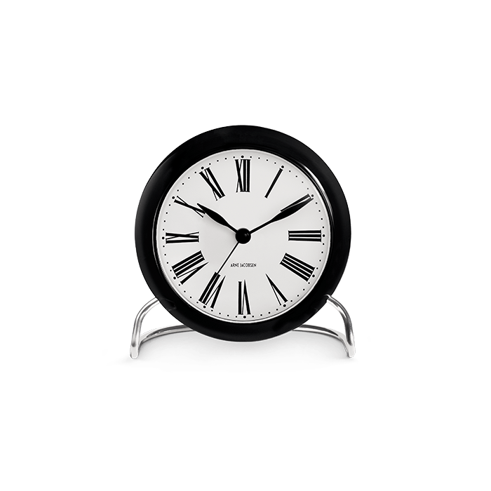 Arne Jacobsen Roman Table Clock
