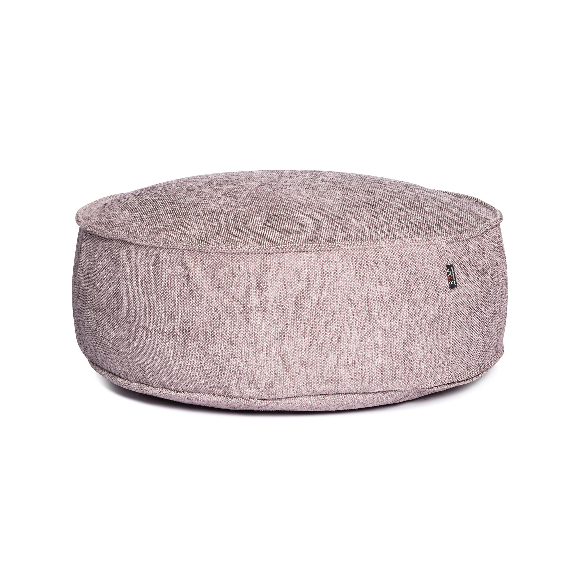 Silky Round Pouf