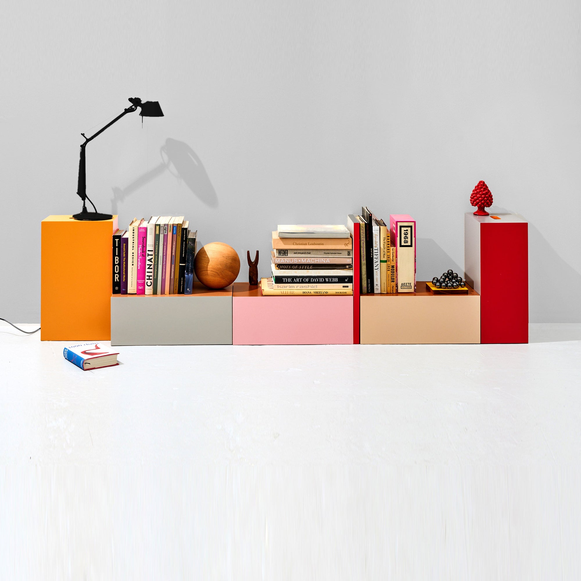 The Apple Box — a versatile bookcase plus
