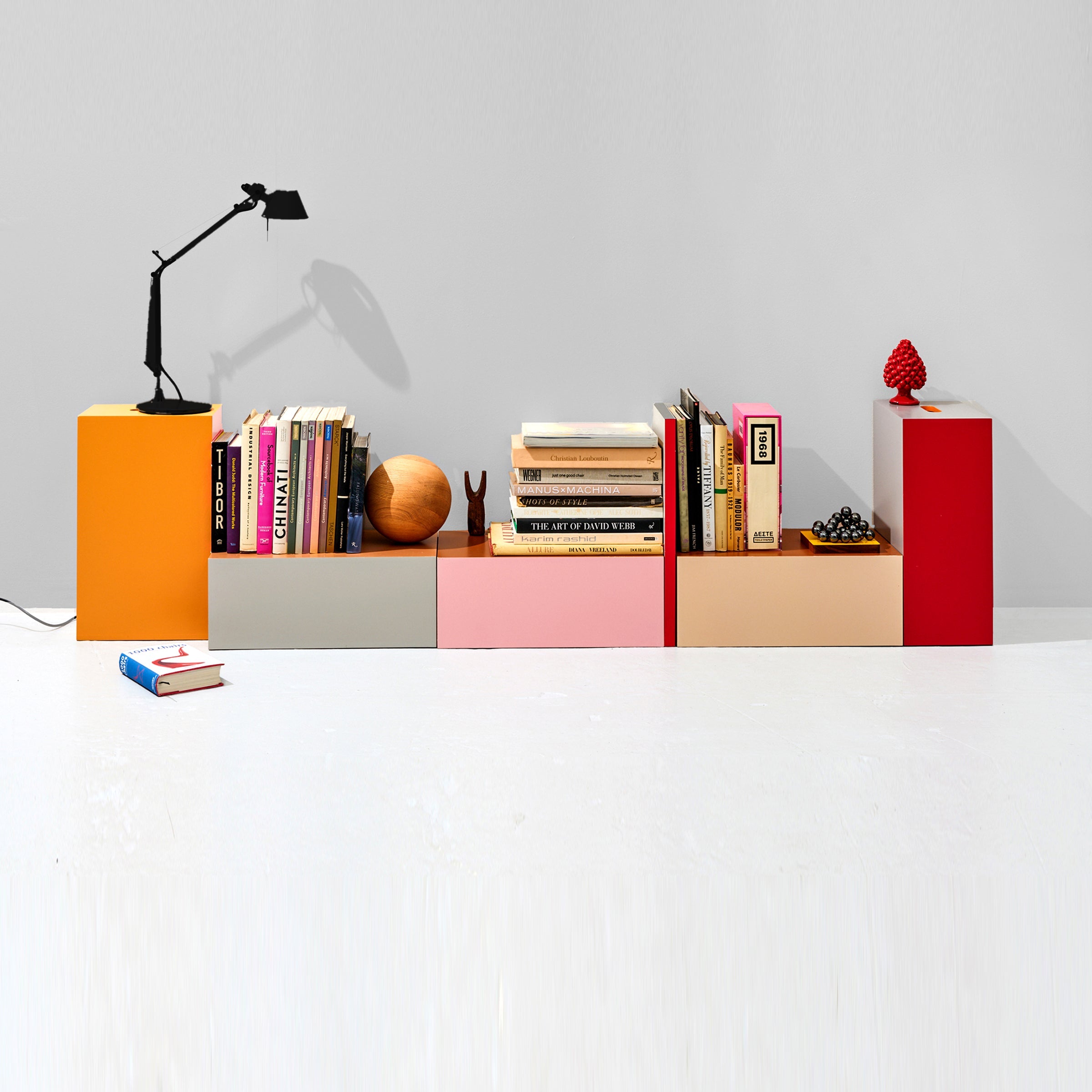 The Apple Box — a versatile bookcase plus
