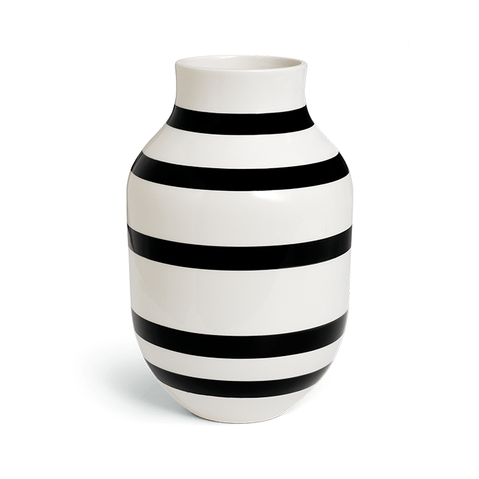 Kähler Omaggio Vase — Black