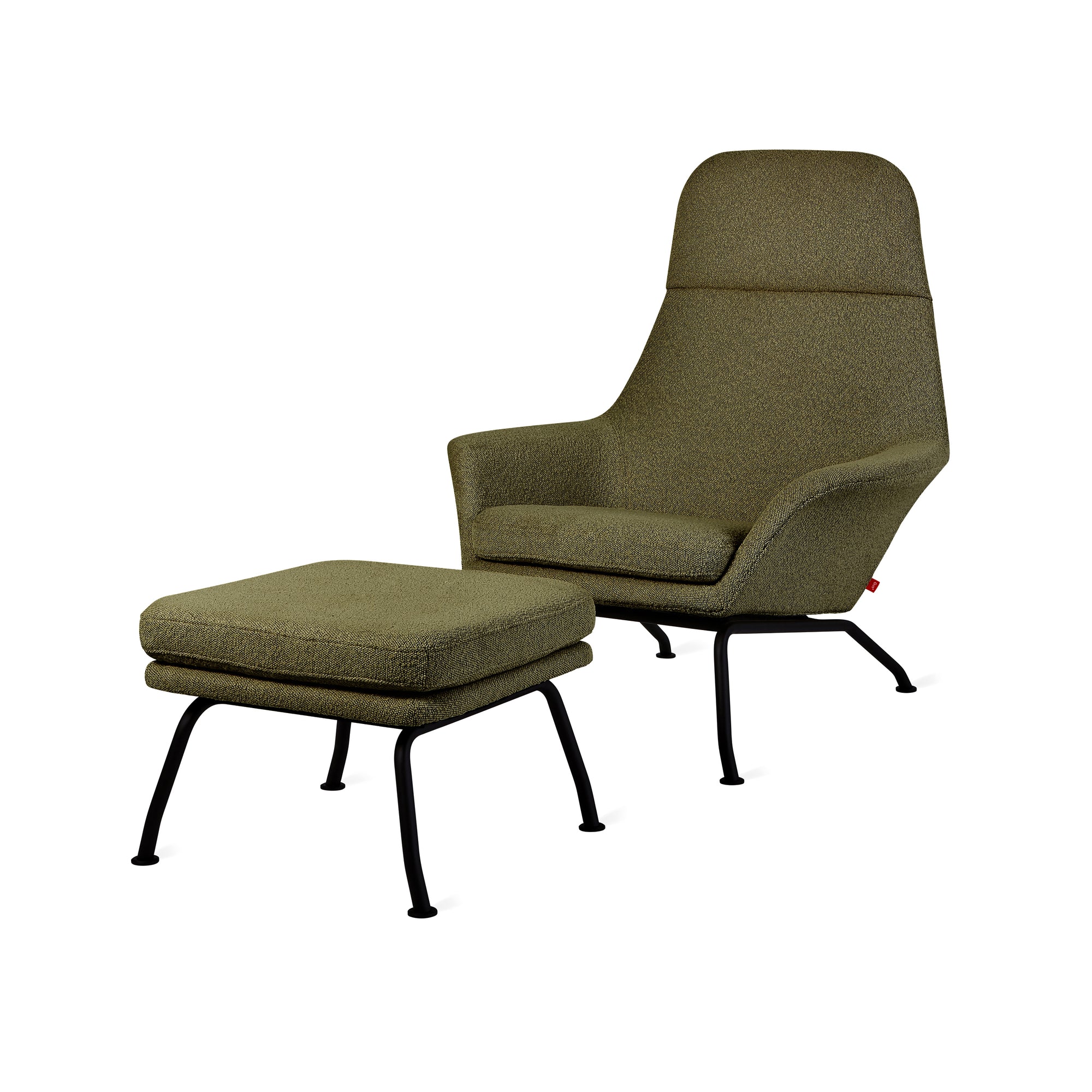 Tallinn Chair and Ottoman
