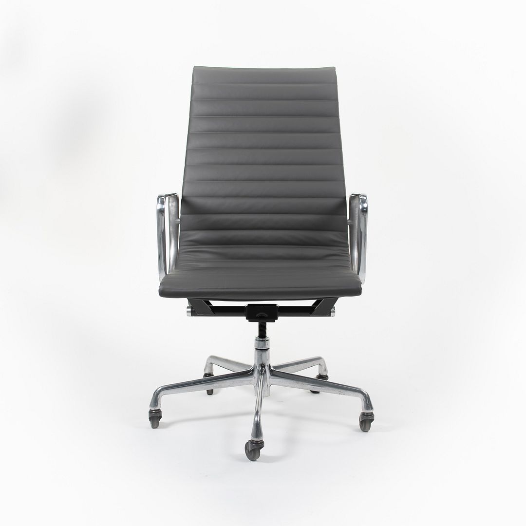 Herman Miller Eames Soft Pad Chair, Executive Height in Black | Leather