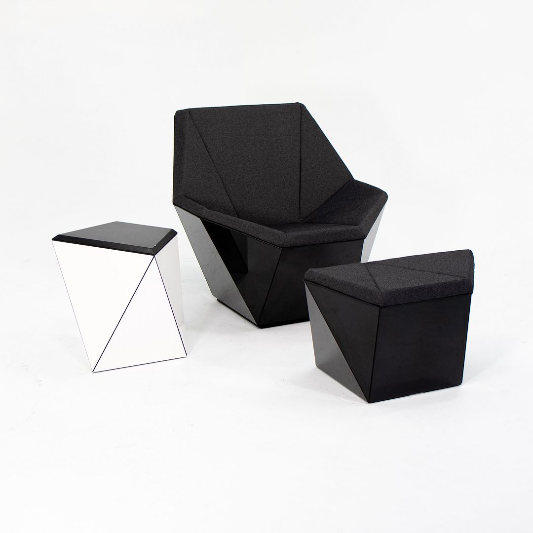 Washington Prism Lounge and Ottoman