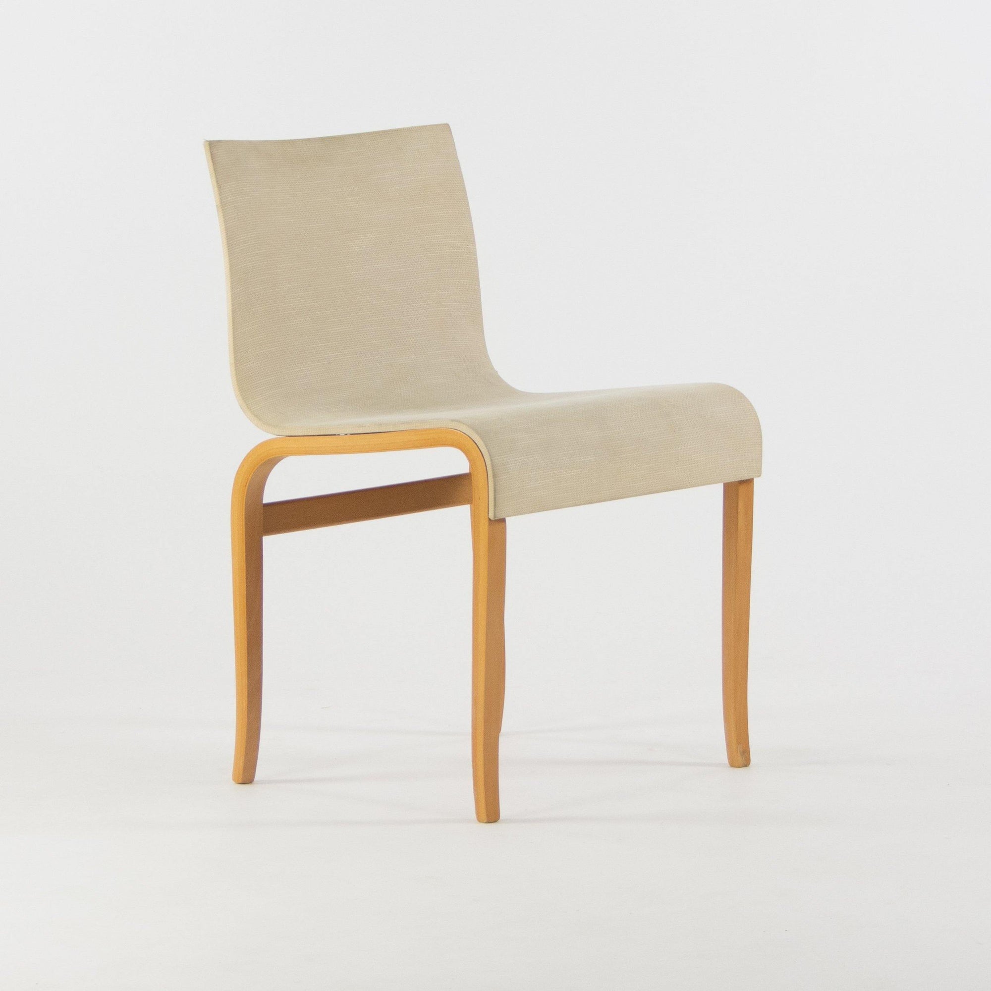 Knoll International Bent Plywood Dining Chairs Authentic Marked Set of Four - Rarify Inc.