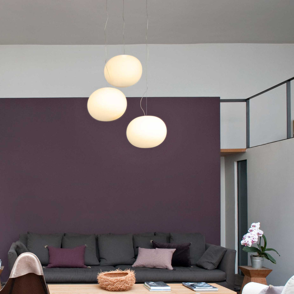 Glo-Ball Suspension Lamp