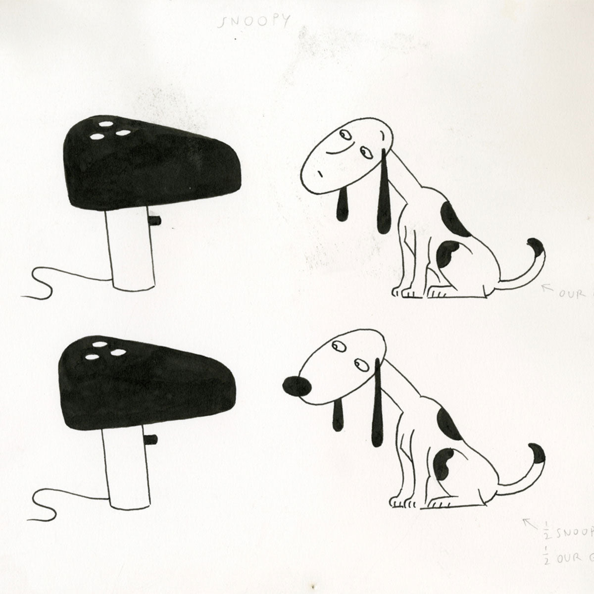 Snoopy Table Lamp