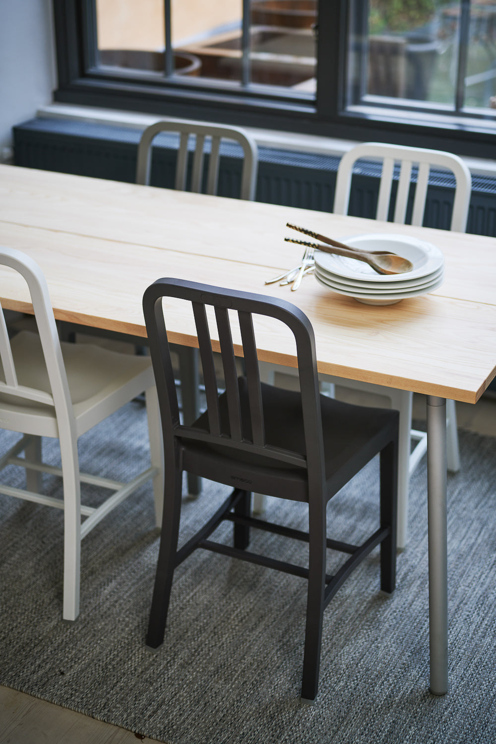 111 Navy Chair