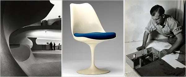 George Nakashima holding up a chair (image via Nakashima Woodworkers)