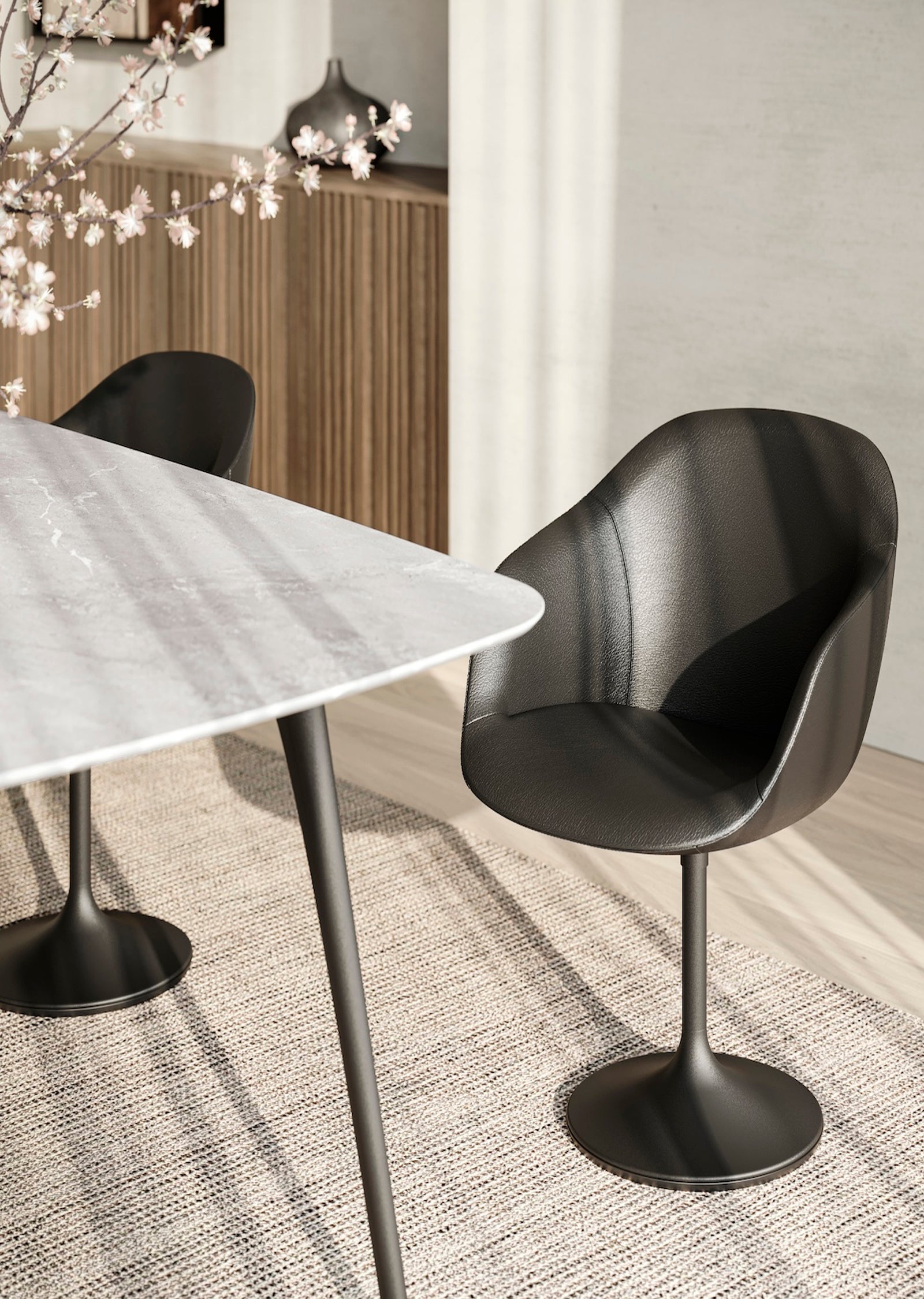 Nido Dining Chair — Central Base