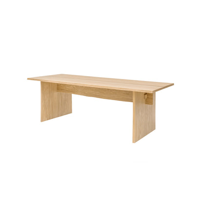 Bookmatch Table and Bench