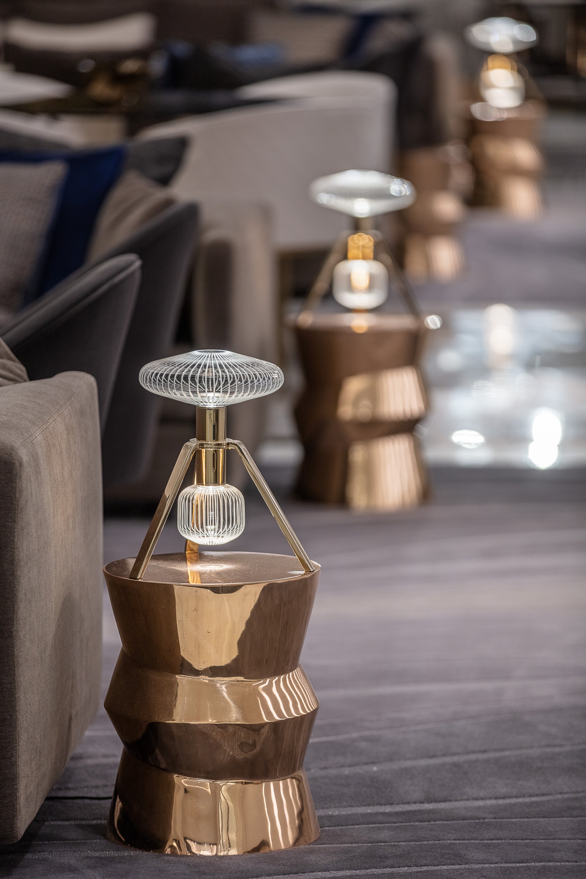 Cipher Table Lamp