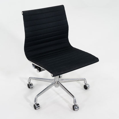 Aluminum Group Management Armless Desk Chair